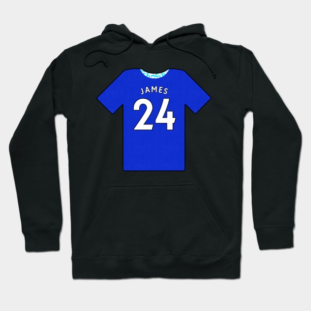 Reece James Jersey Hoodie by tysonstreet